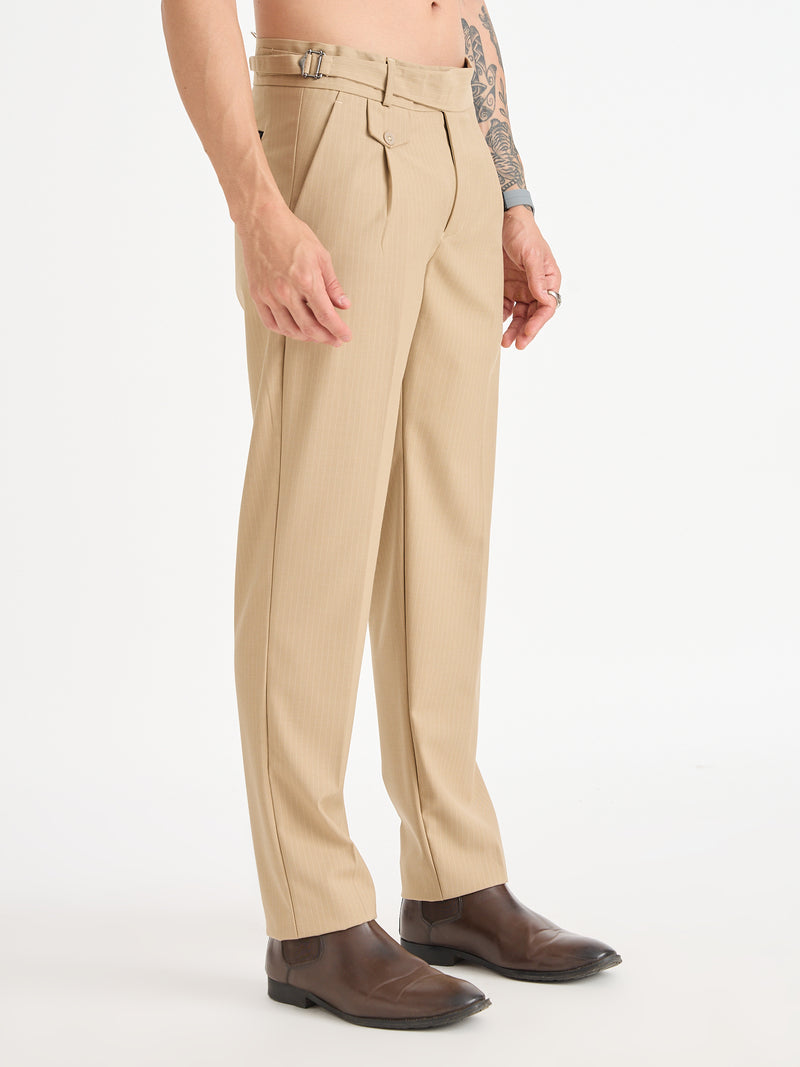 Striped Gurkha Trousers