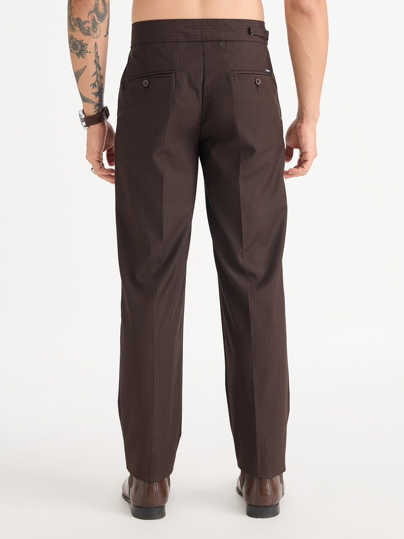 Striped Gurkha Trousers