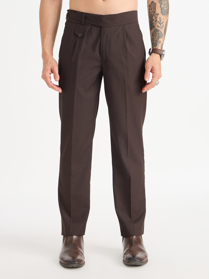 Striped Gurkha Trousers