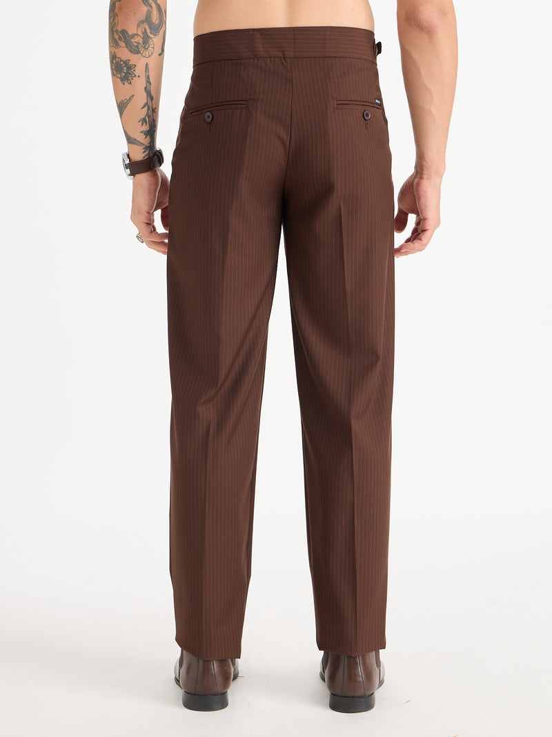 Striped Gurkha Trousers