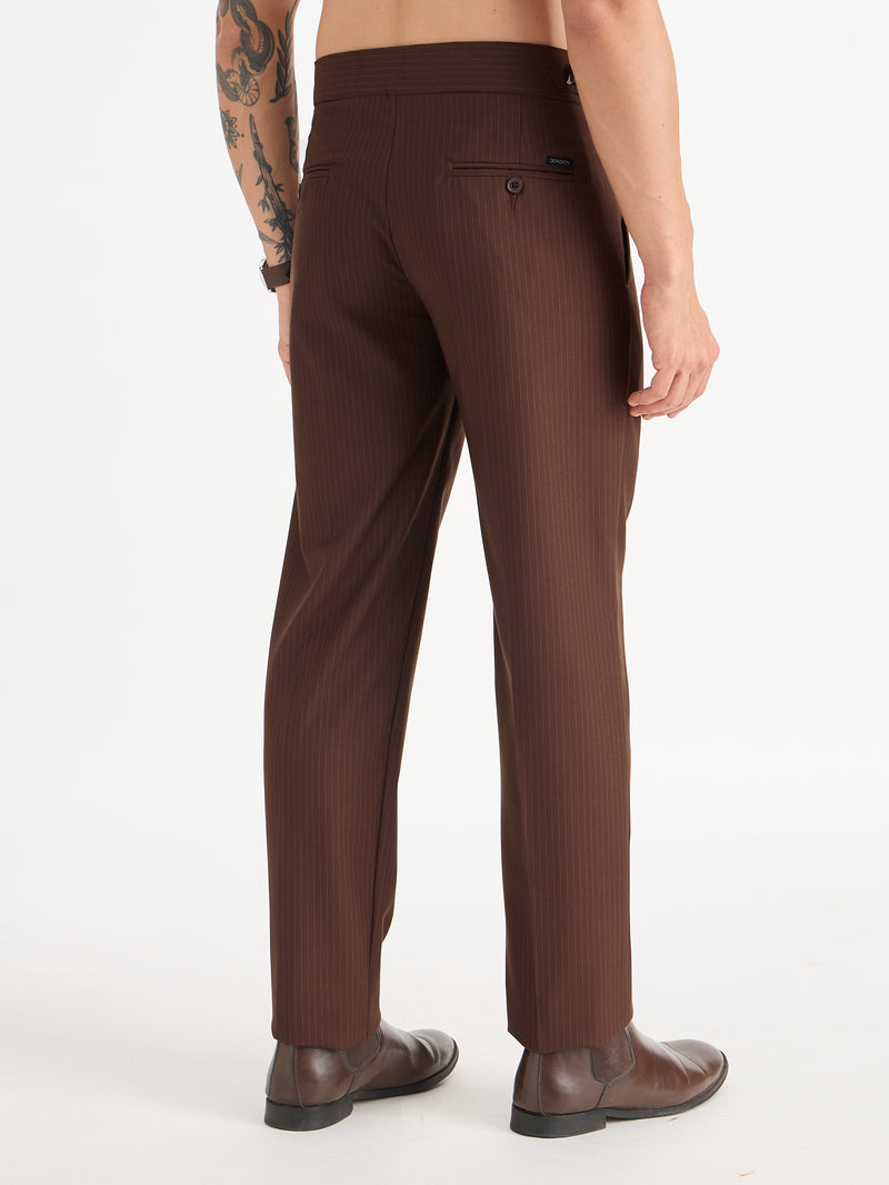 Striped Gurkha Trousers