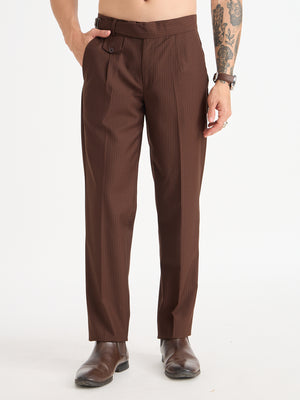 Striped Gurkha Trousers