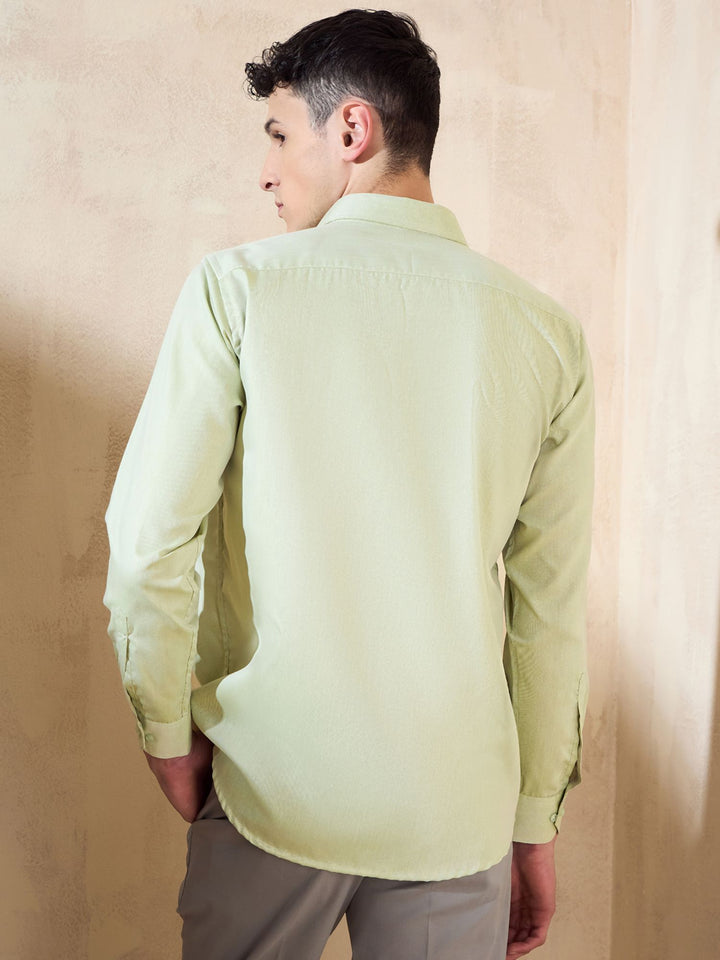 Mint: Spread Collar Shirt