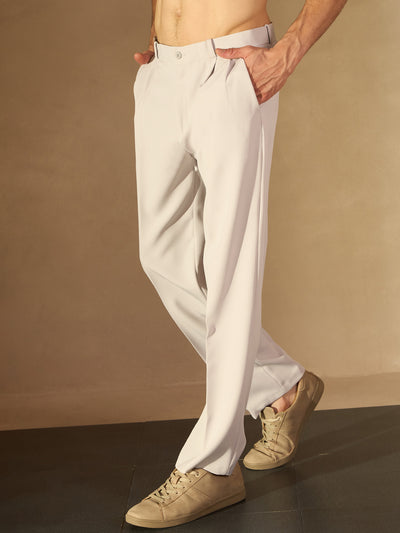 Ice Grey: Korean Baggy Loose Fit Trouser