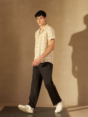 Olive Green: Baggy Fit Korean Trouser