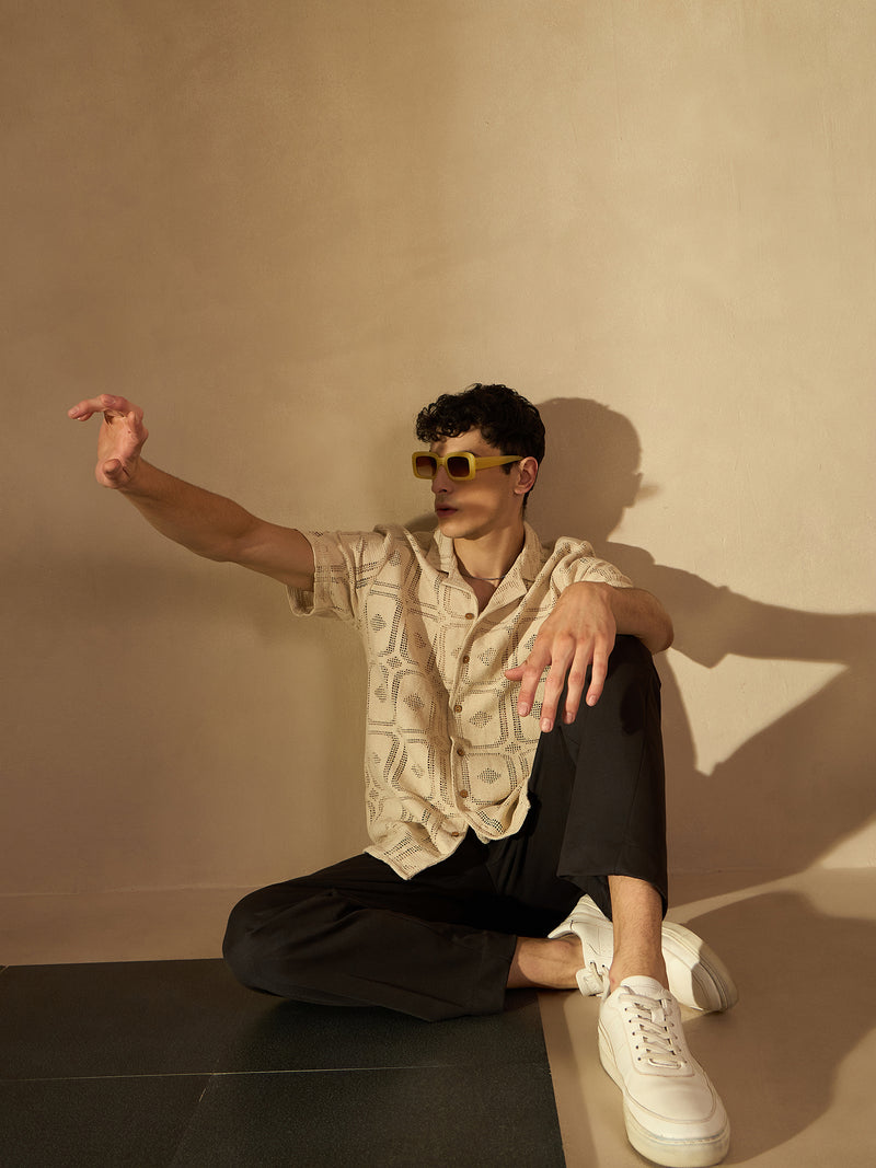 Olive Green: Baggy Fit Korean Trouser