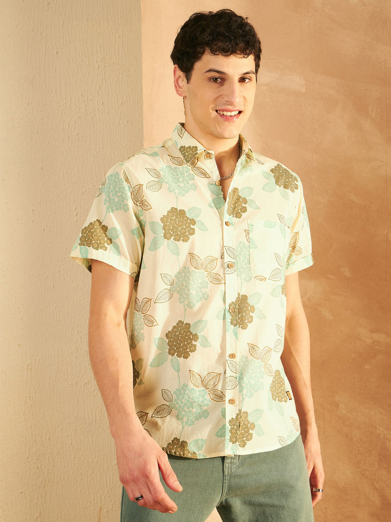 Block Printed Cotton Shirt