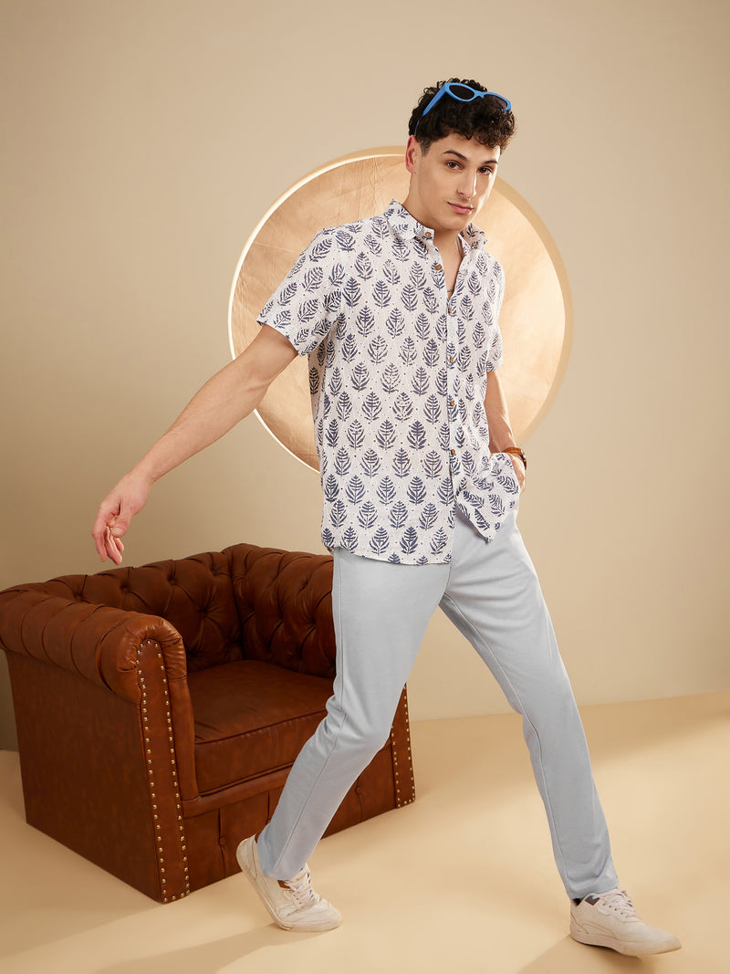 Light Blue: Stretchable Chinos