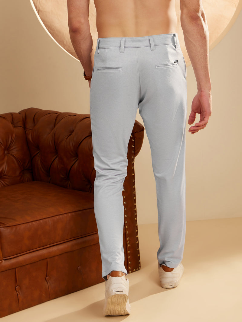 Light Blue: Stretchable Chinos