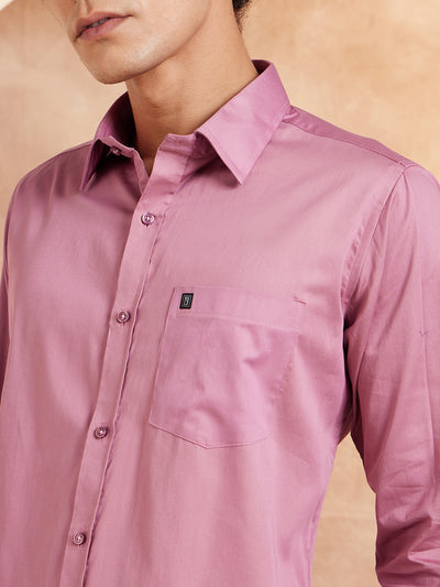 Lavender: Pure Cotton Formal Shirt