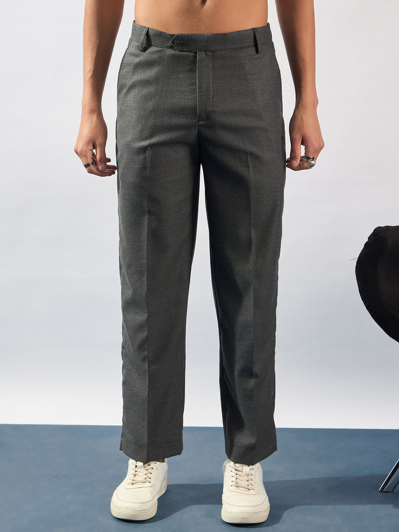 Grey: Korean Baggy Fit Trouser