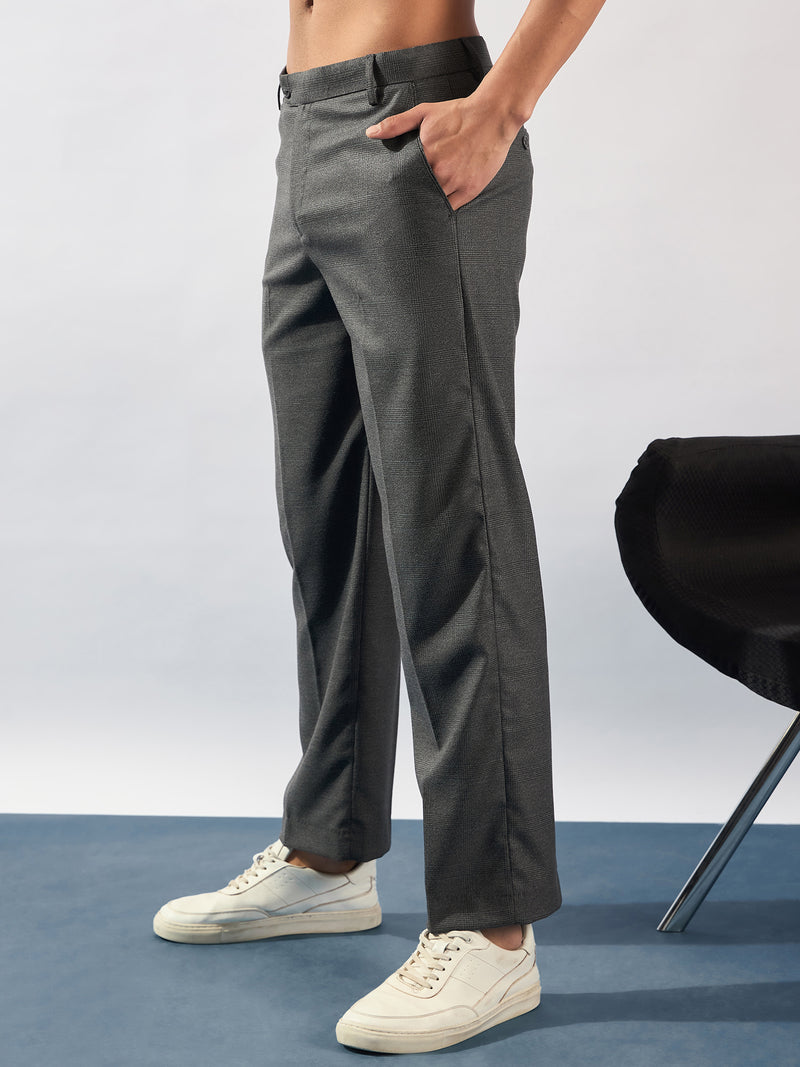 Grey: Korean Baggy Fit Trouser