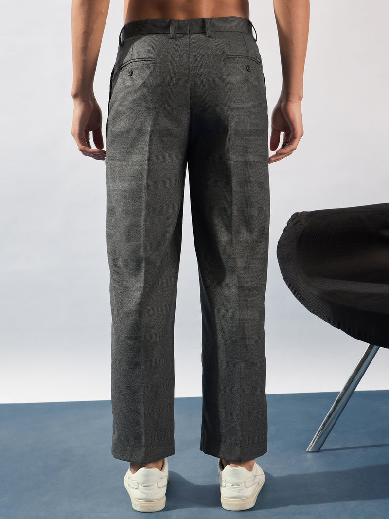 Grey: Korean Baggy Fit Trouser