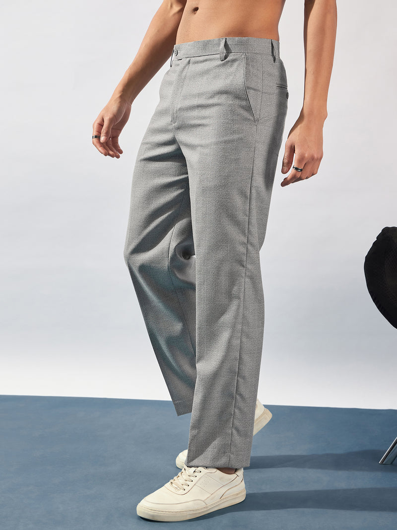 Light Grey: Korean Baggy Fit Trouser