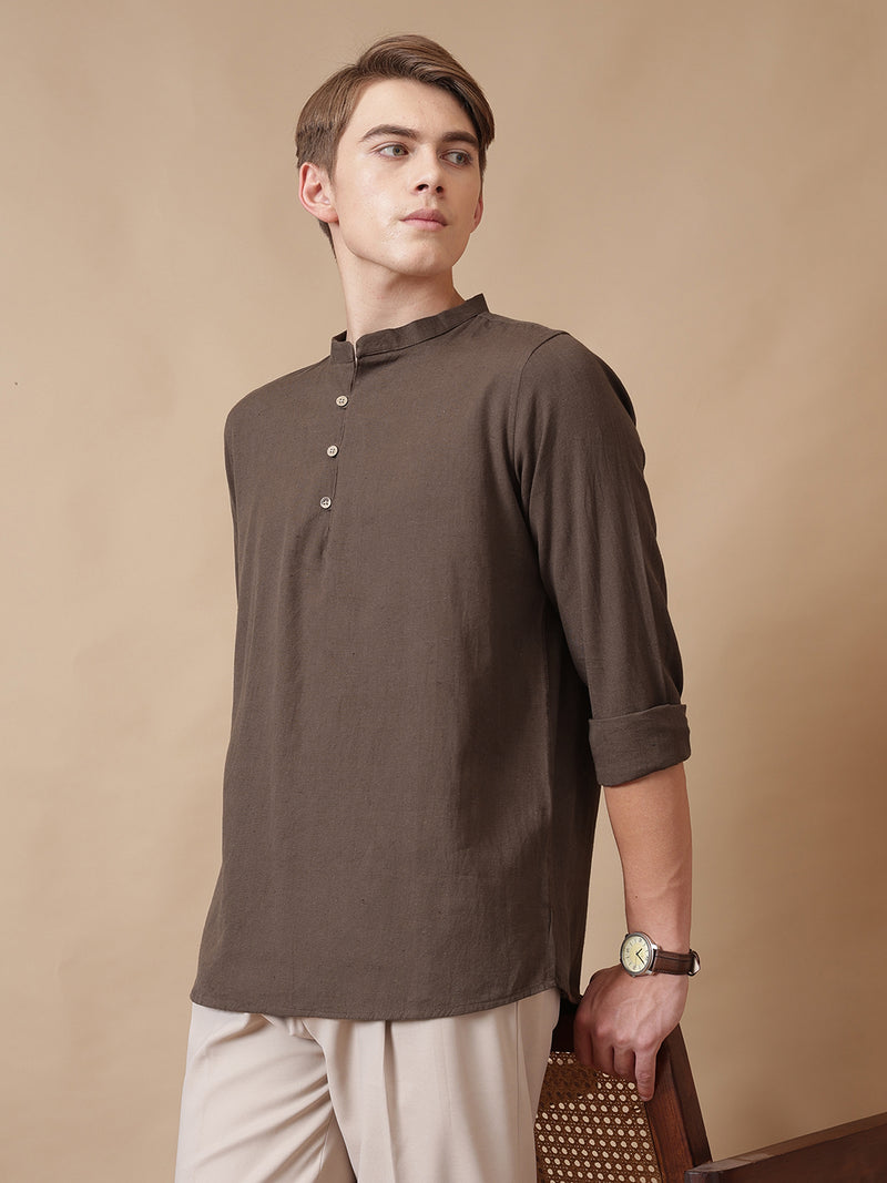 Mandarin Everyday Short Kurta
