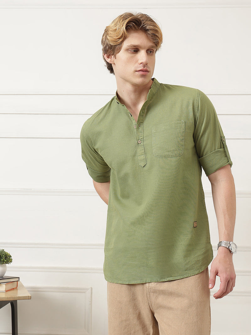Mandarin Everyday Short Kurta