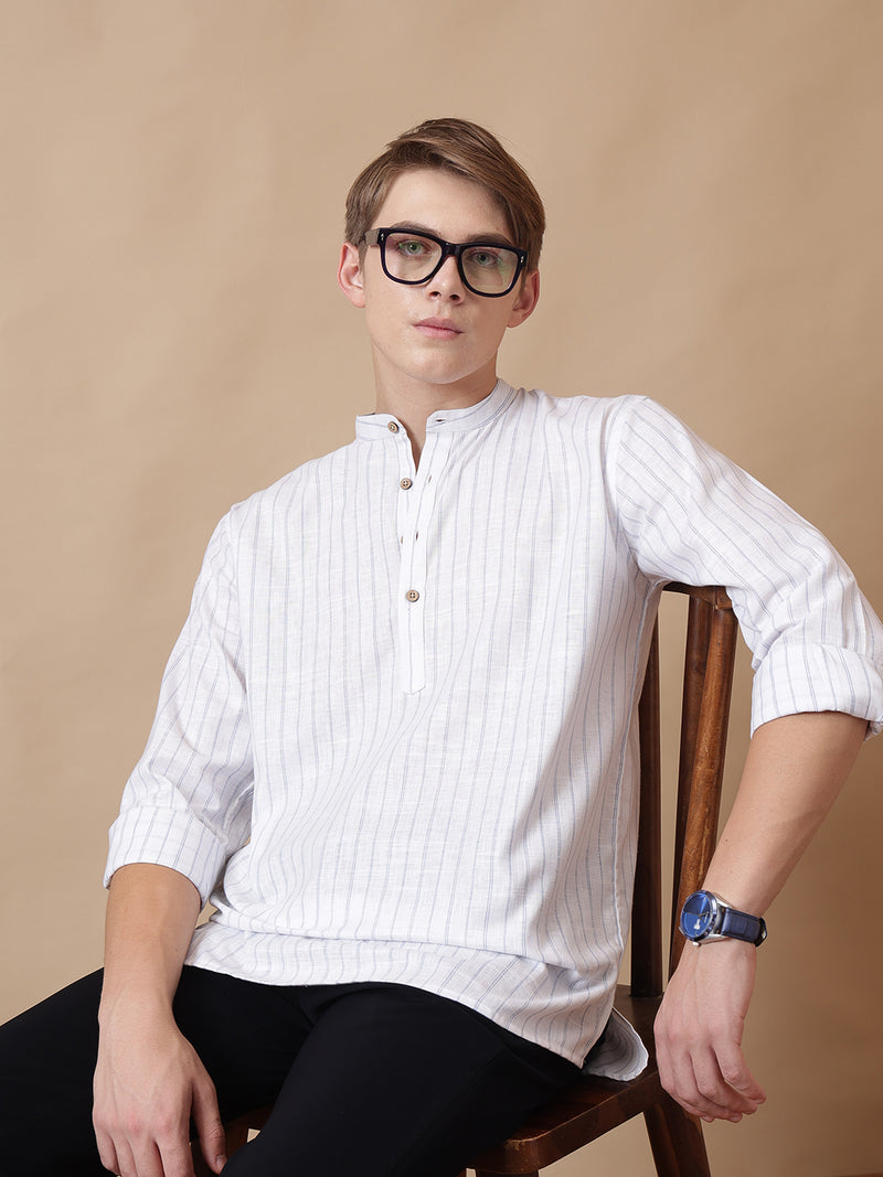 Everyday White Short Kurta