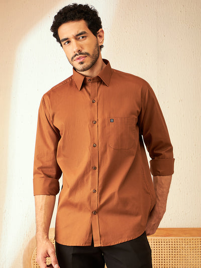 Brown: Formal Shirt