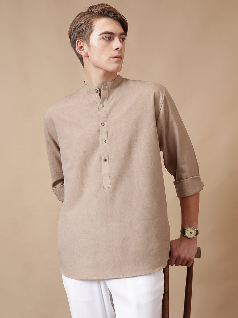 Mandarin Everyday Short Kurta