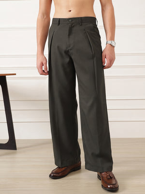 Korean Pleated Pant - Wide Leg