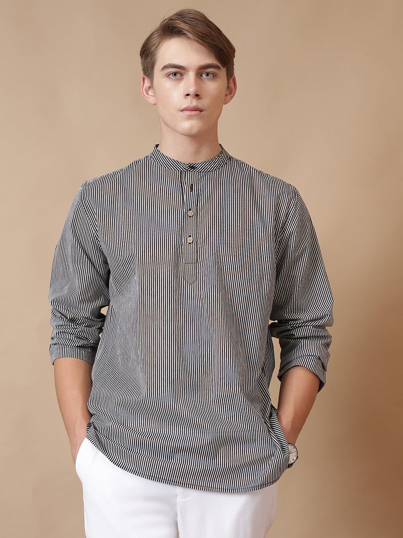 Mandarin Everyday Short Kurta