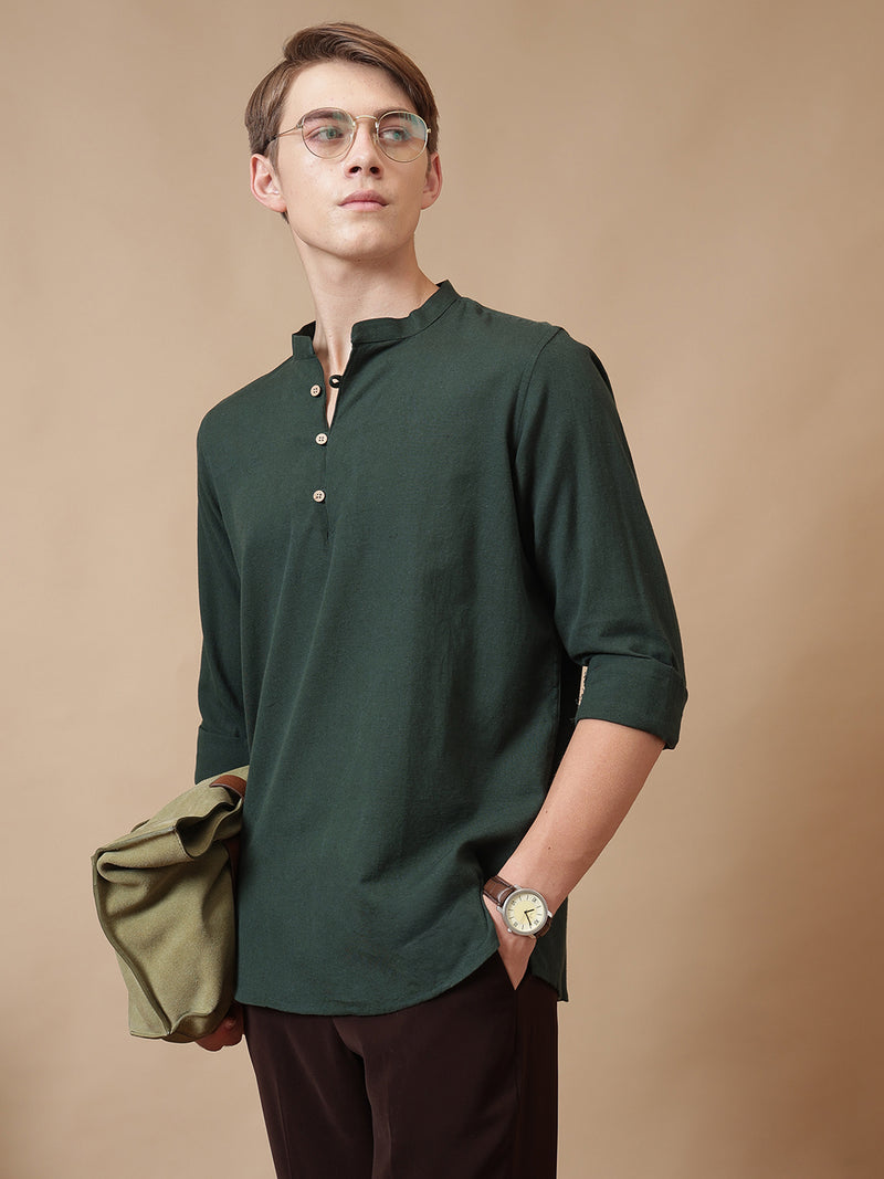 Mandarin Everyday Short Kurta