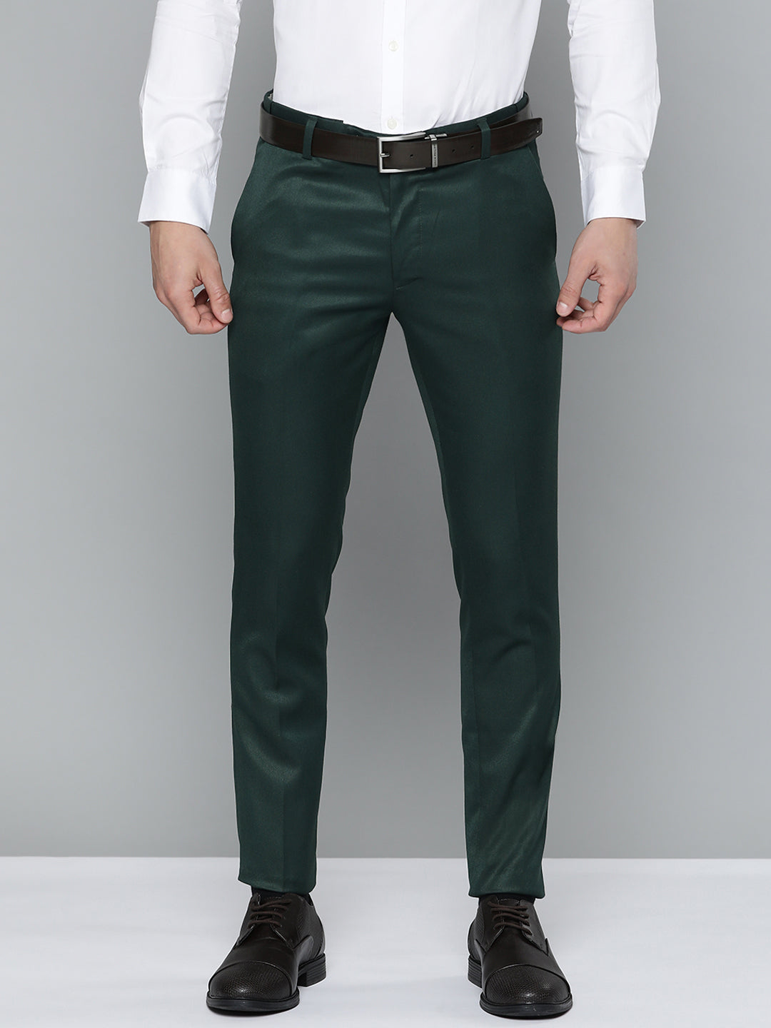 Green Auto Fit Waist Trousers