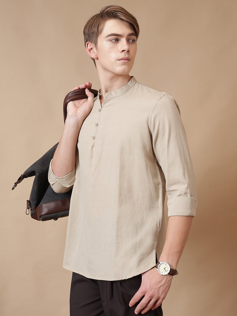 Mandarin Everyday Short Kurta