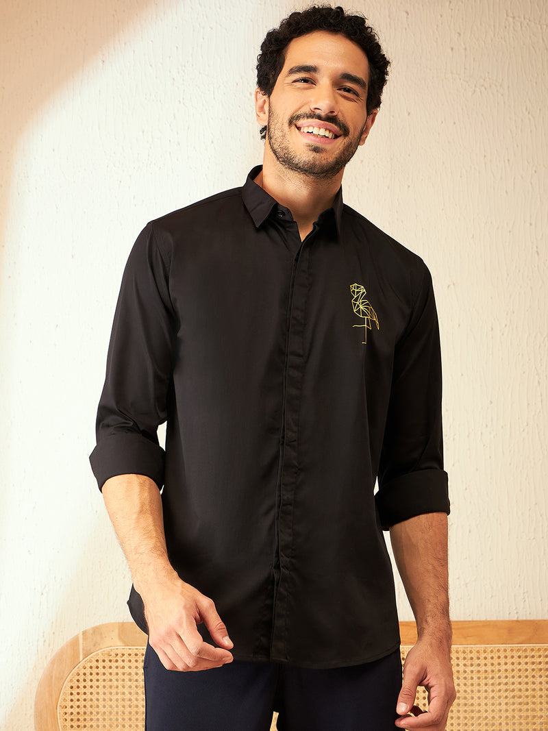 Black Casual Shirt