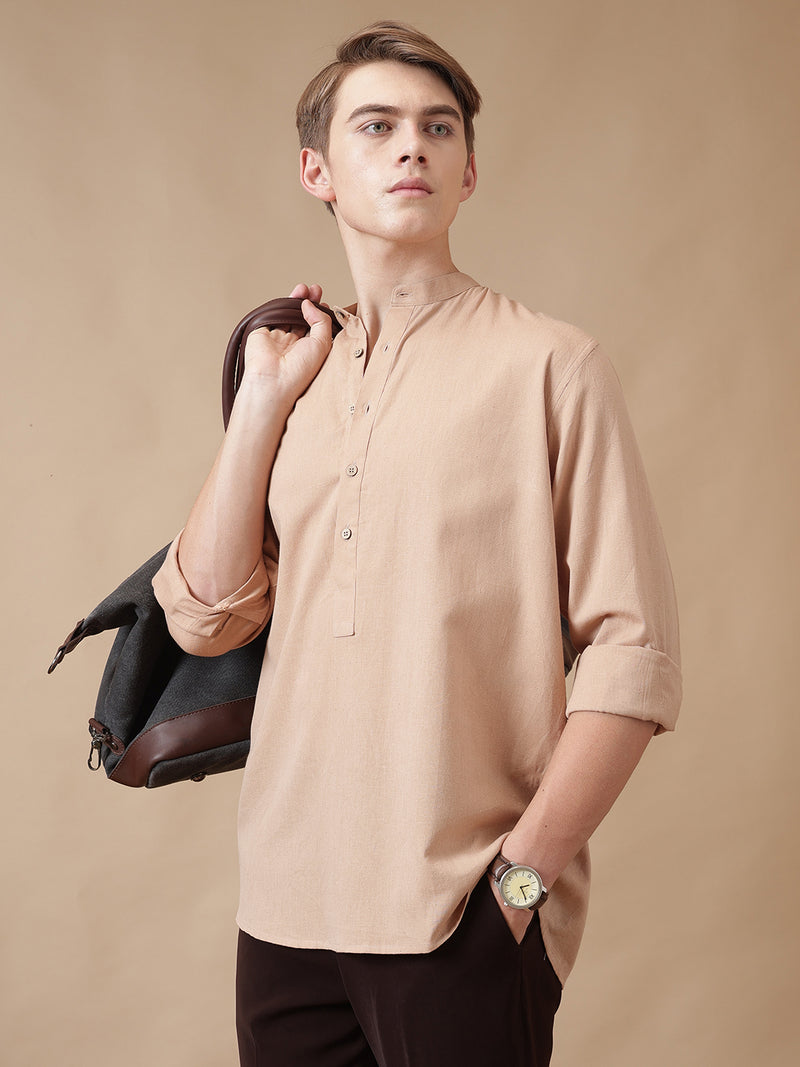 Mandarin Everyday Short Kurta