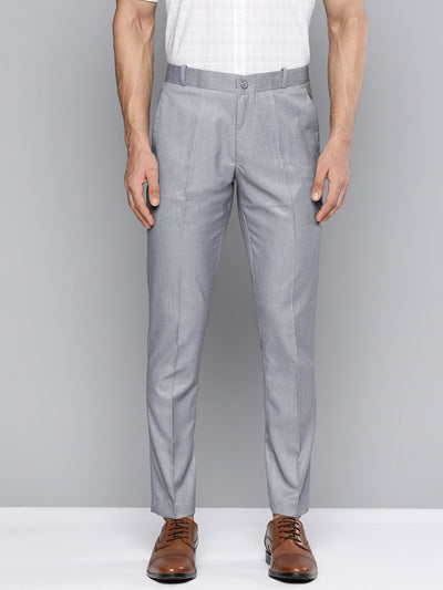 Grey: Tapered Fit casual Trouser