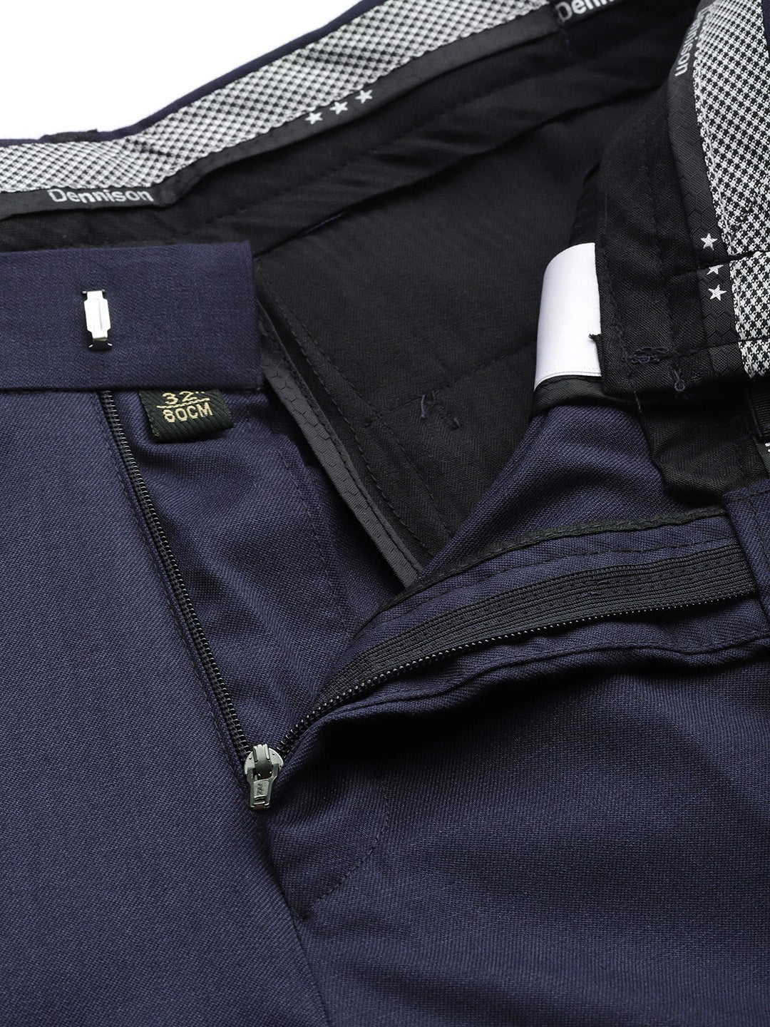 Blue: Tapered Fit Trouser