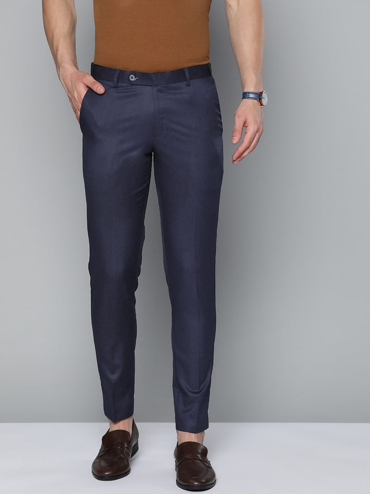 Blue: Tapered Fit Trouser