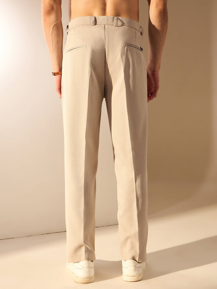 Pearl Grey: Korean Baggy Fit Trousers