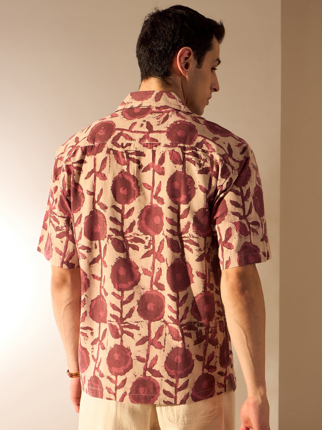 Hand Block Printed Oversized Shirt