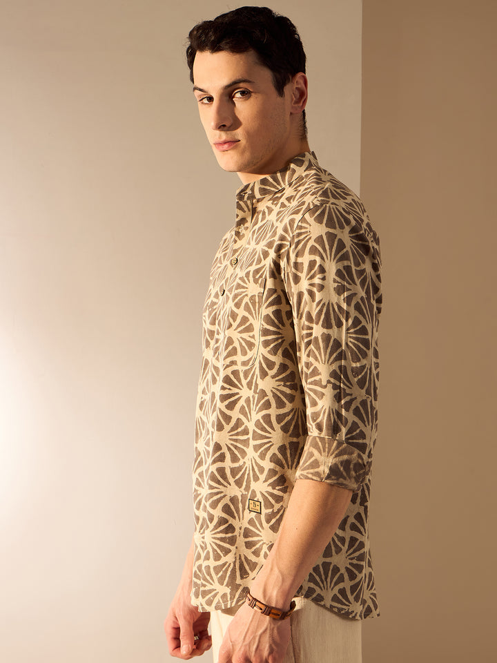 Hand Block Printed Sustainable Short Kurta