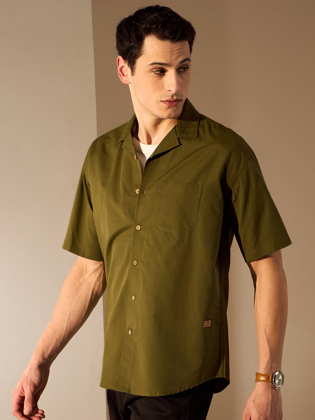 Sustainable Hemp Drop Shoulder Oversize Shirt