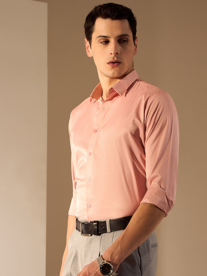 Men's Premium Satin Party Shirt