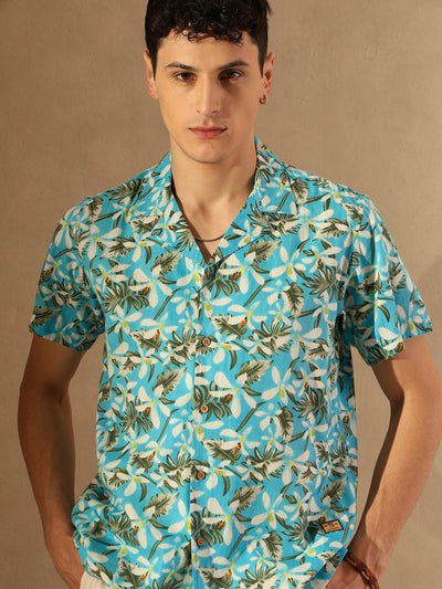 Block Printed Cotton Shirt
