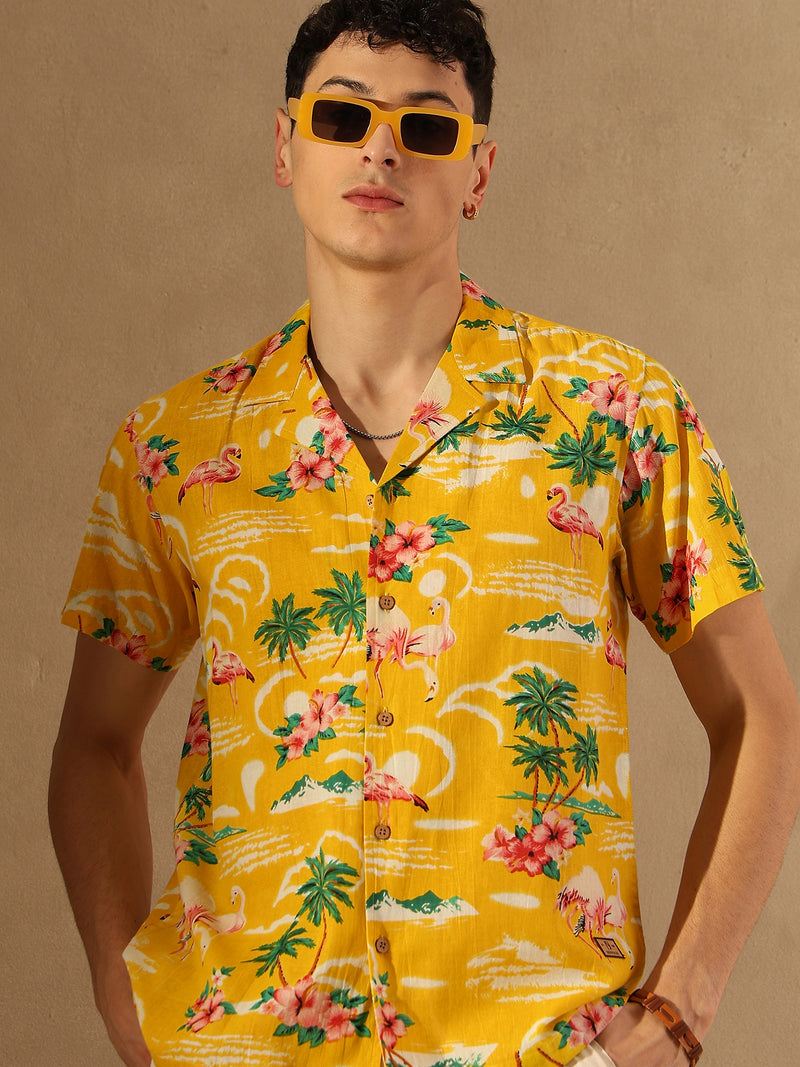 Block Printed Cotton Shirt