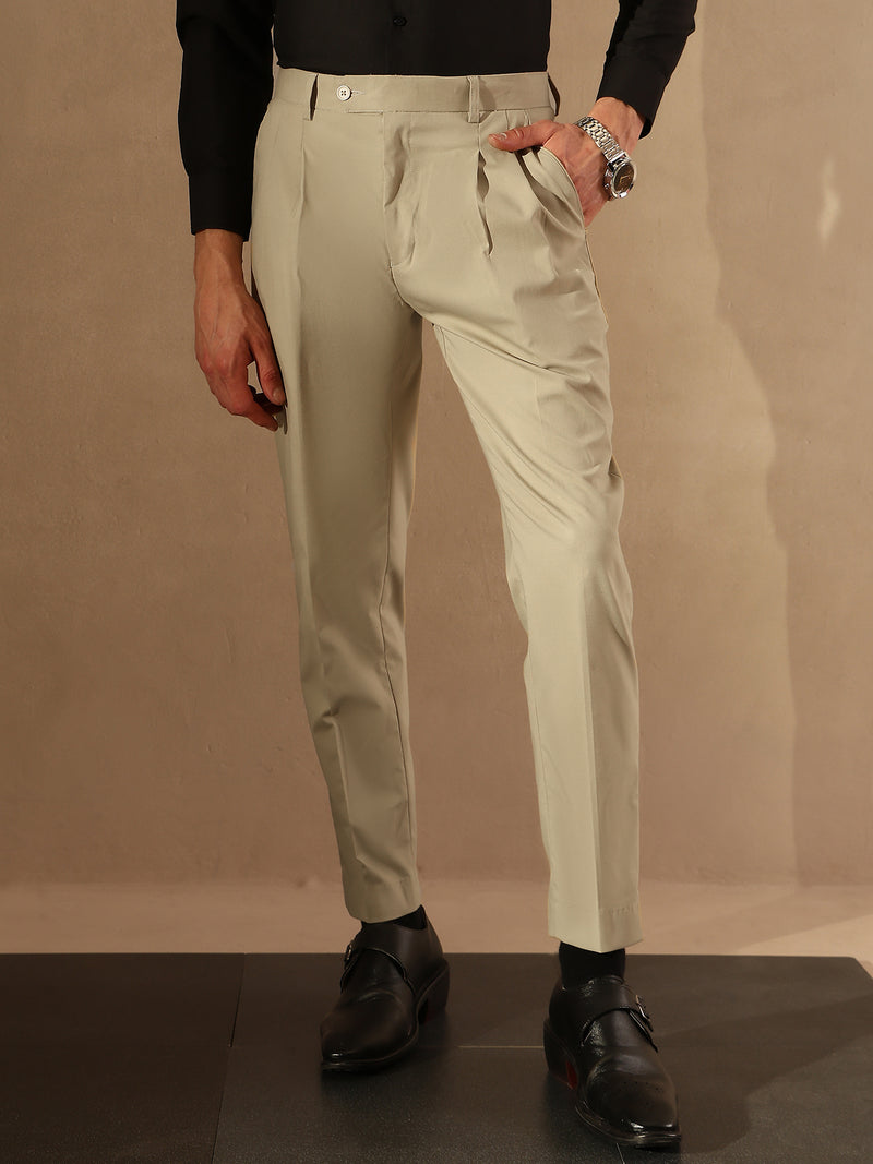 Double Pleated Trousers