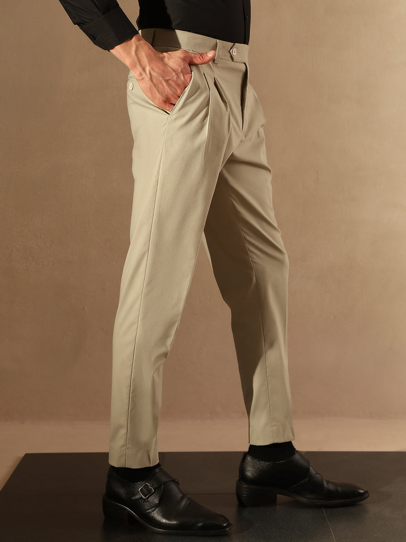 Double Pleated Trousers