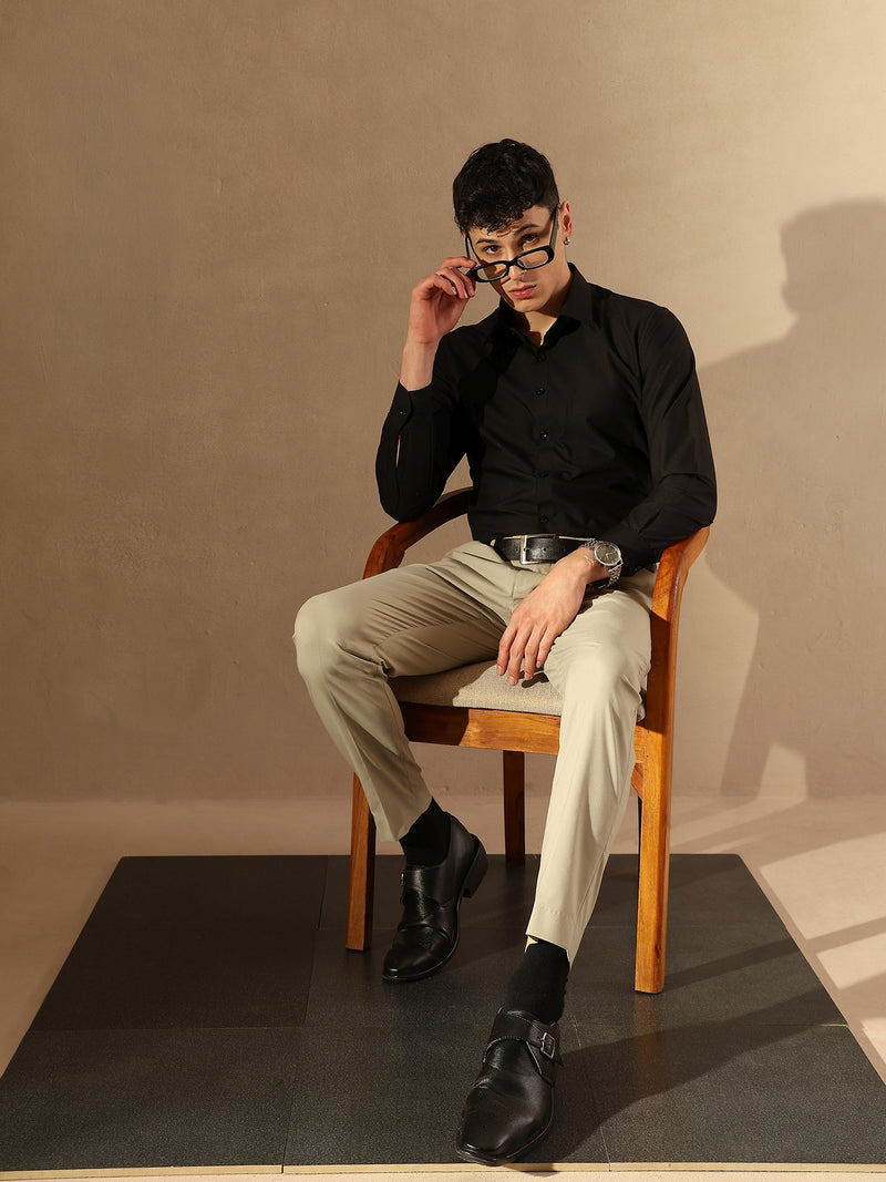 Double Pleated Trousers