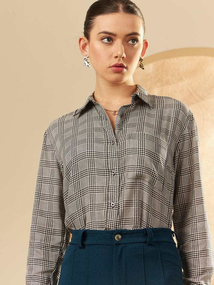 Women's Checked Casual Shirt