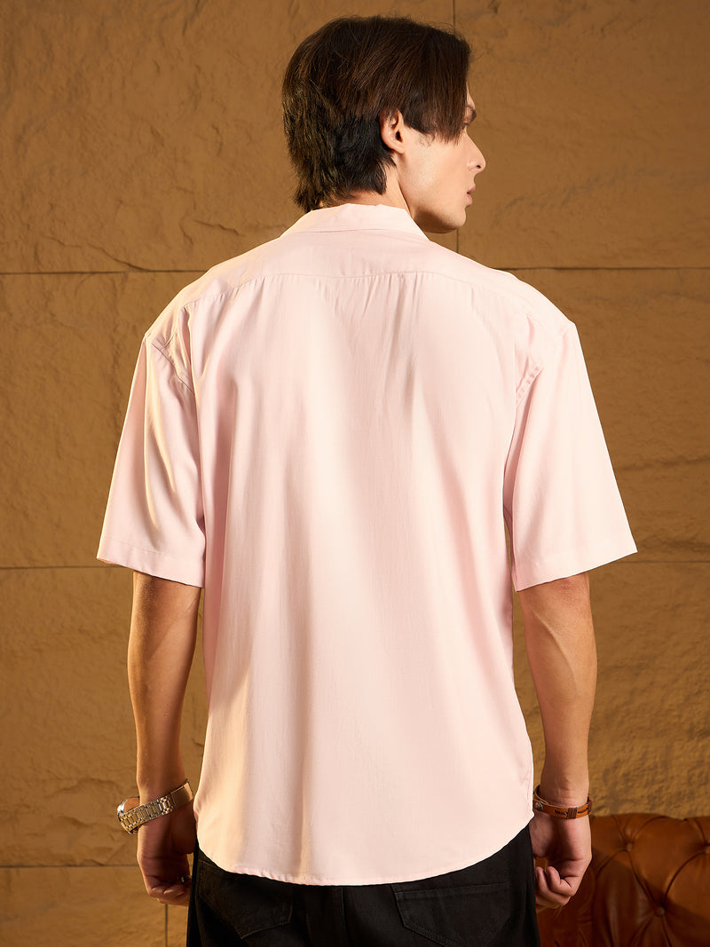 Digital Printed Drop Shoulder Oversized Casual Shirt