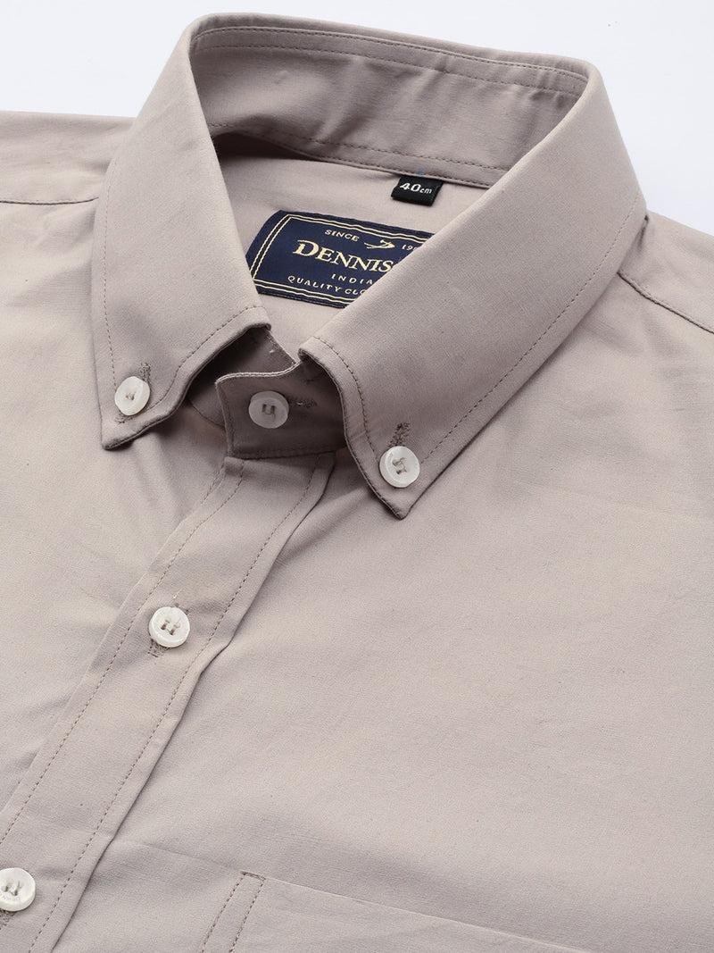 Grey: Party Wear Formal Shirt