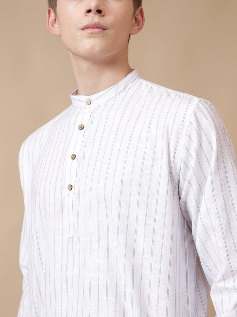 Everyday White Short Kurta