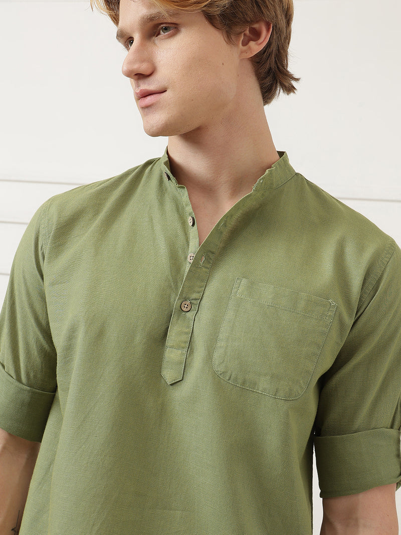 Mandarin Everyday Short Kurta