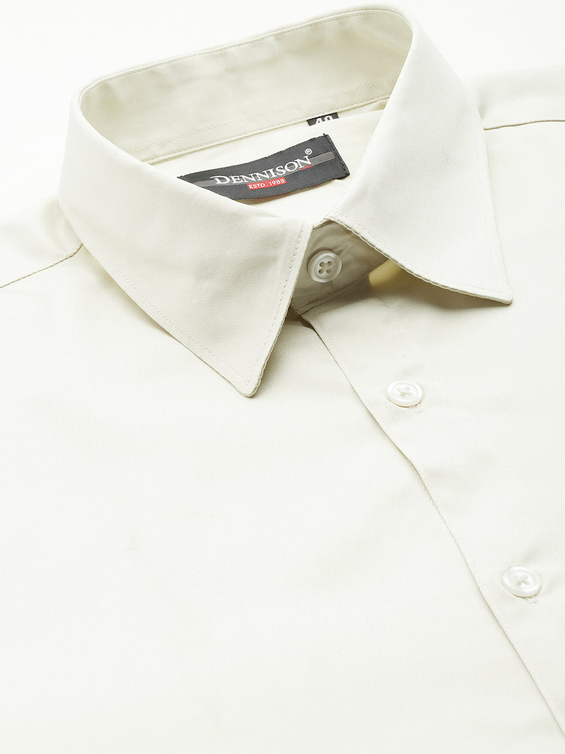 Green: solid opaque Formal shirt