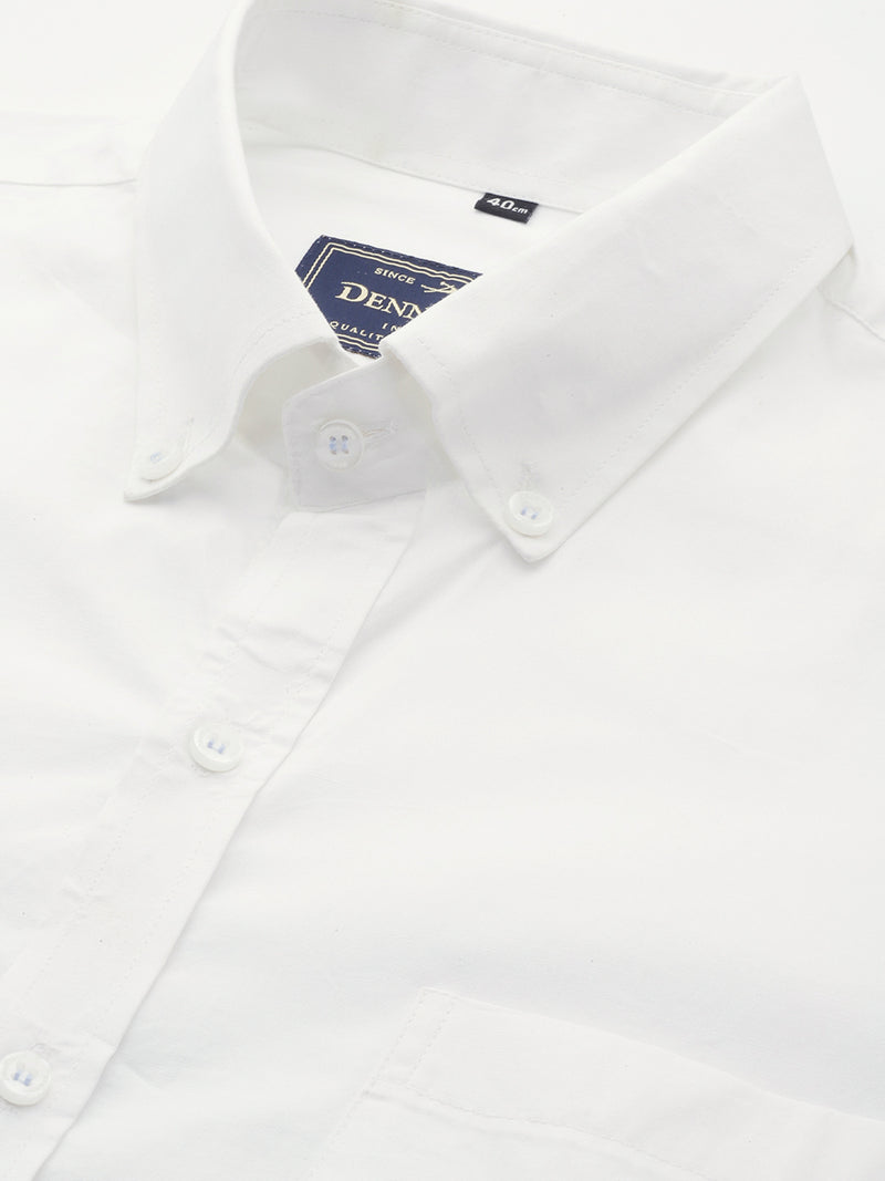 White: Party Wear Formal Shirt